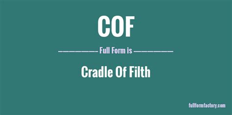 escort cof|COF Abbreviation Meaning .